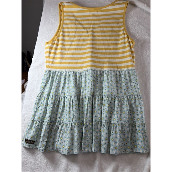 Womens Matilda Jane Size L Wonderment Sunshine Ahead Tank Tiered Bottom Whimsy - Picture 7 of 9